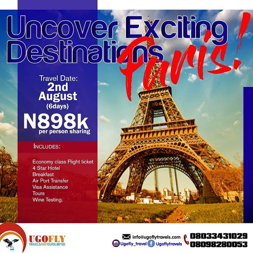 Ugofly Travels and Tours Ltd, Ugofly Travels Novotel Hotel Bluiding, No3 Stadium Rd, Rumuola 234084, Port Harcourt, Nigeria, Tourist Attraction, state Rivers