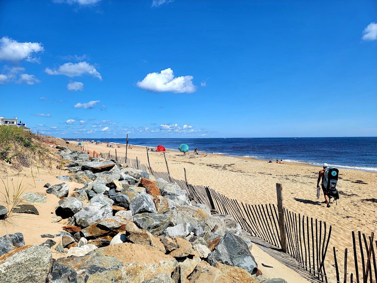 Photo of Newbury beach with long straight shore