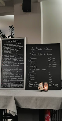 Restaurant français Au fil des Saisons à Cergy (le menu)