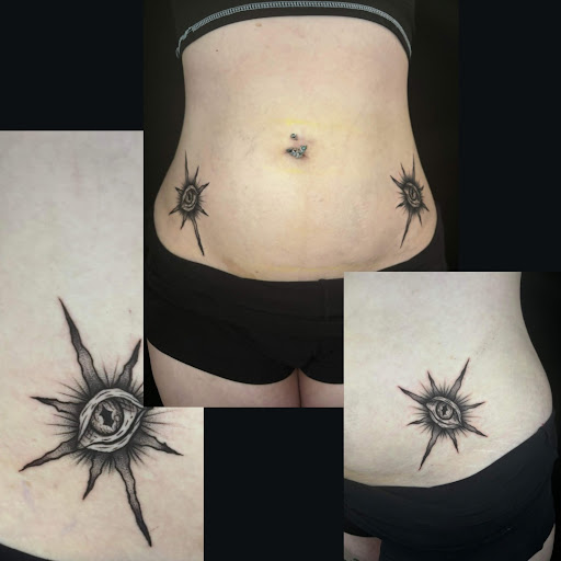Find top of shoulder tattoo ideas for your next unique tattoo in Mc Kees Rocks at Exile Ink