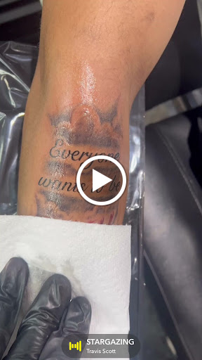 Explore ear tattoo ideas for females, creative tattoo ideas in Calumet City, available at Skinkraft Ink