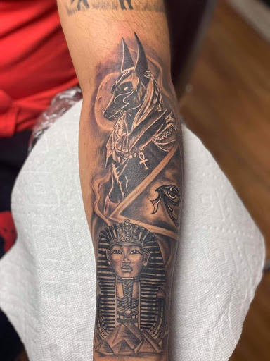 Explore baseball tattoos ideas, creative tattoo ideas in Owosso, available at Expressions Body Art Studio