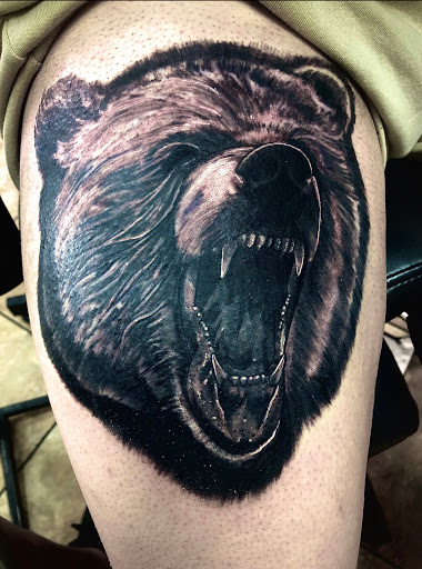 Explore arm and chest tattoo ideas, creative tattoo ideas in Colorado Springs, available at West Side Tattoo