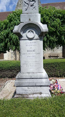 Monument aux Morts 14-18 de Baulne à Baulne