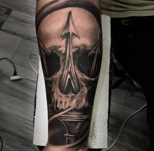 Explore scorpio sign tattoo ideas, creative tattoo ideas in Miami, available at Inkaholik Tattoos