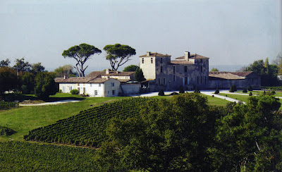 Château Peneau et la Palombière du Château Peneau à Haux