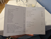 Menu du Osteria Ossuna à Trapani