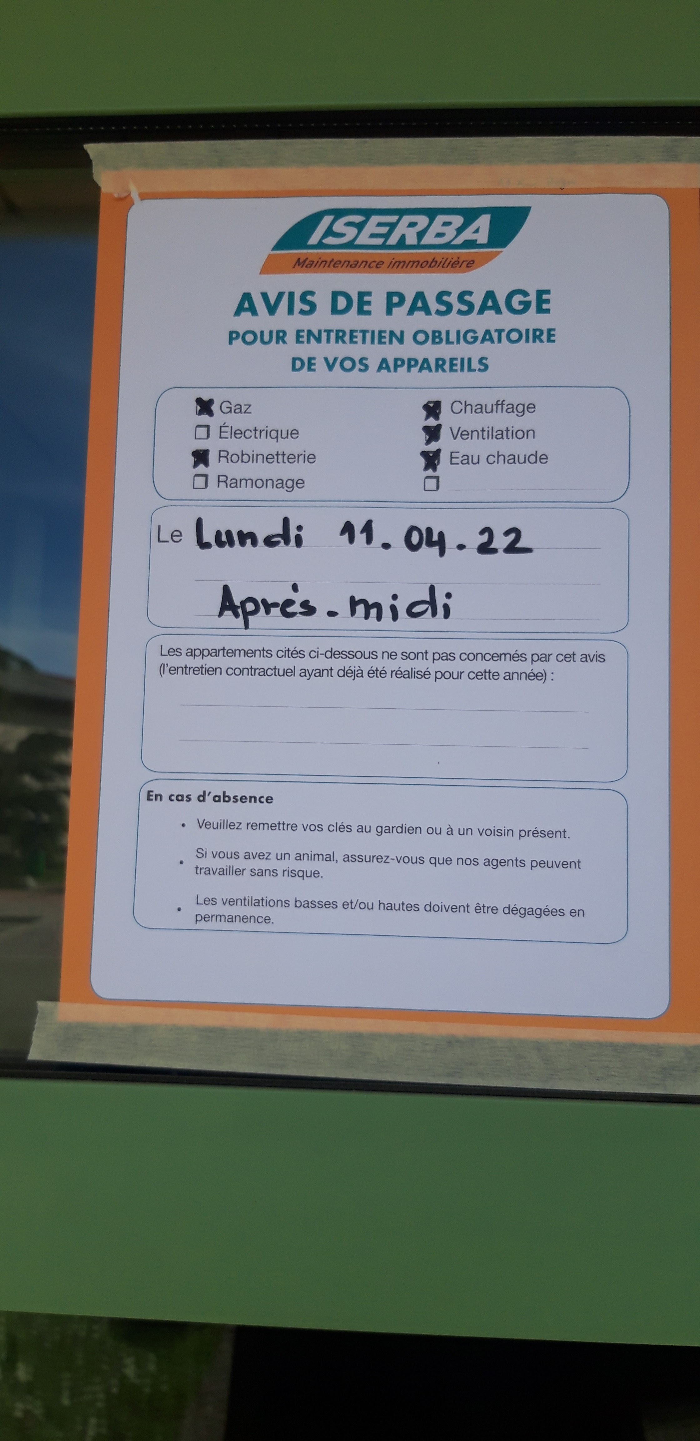 Photo n° 1 de l'avis de Julien. fait le 11/04/2022 à 14:52