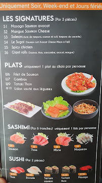 Sugoi Hénin Beaumont à Hénin-Beaumont menu