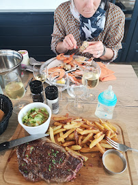 Steak du Restaurant La Chaloupe de Rivedoux à Rivedoux-Plage - n°10