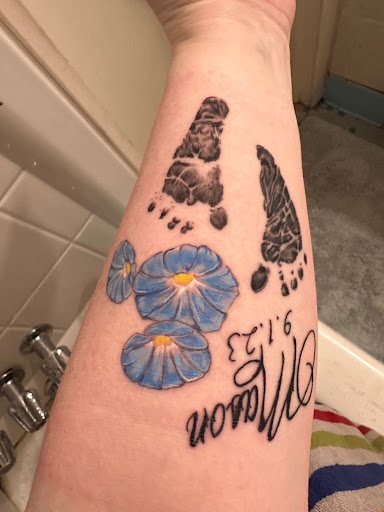 Explore birthday month tattoo ideas, creative tattoo ideas in Kingsland, available at These Colors Dont Run Tattoo & Piercing