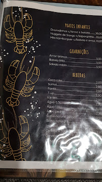 Menu / carte de Taska Santiago à Sesimbra