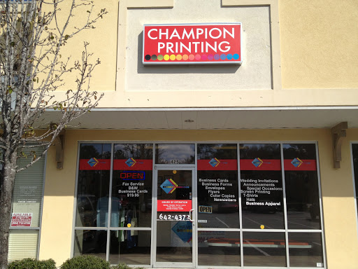 Commercial Printer «Champion Printing», reviews and photos, 10095 Beach Blvd #425, Jacksonville, FL 32246, USA