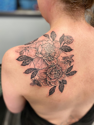 Explore matching ghost tattoo ideas, creative tattoo ideas in Aurora, available at Ronin Tattoo Studio INC