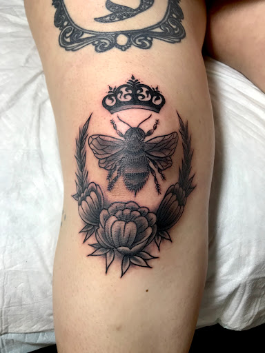 Explore white trash tattoo ideas, creative tattoo ideas in Modesto, available at Inkwell Tattoo