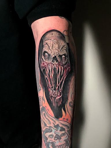 Explore darth maul tattoo ideas, creative tattoo ideas in Magnolia, available at Tanner Tattoos