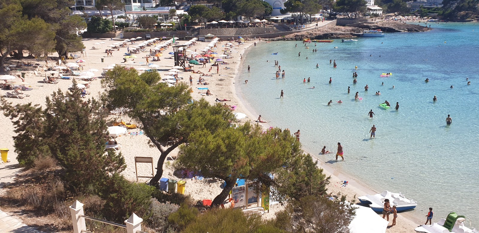 Foto di Spiaggia di Portinatx - luogo popolare tra gli intenditori del relax