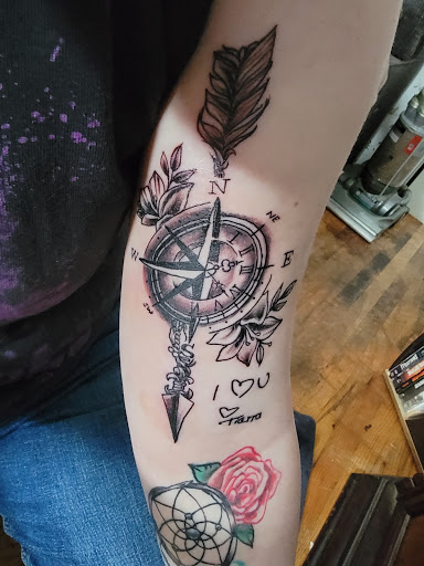 Explore rocky mountain tattoo ideas, creative tattoo ideas in Barberton, available at Magic City Tattoo Company