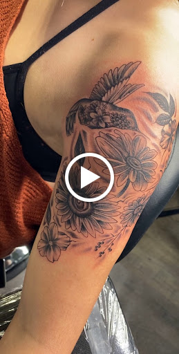 Explore geisha tattoo ideas, creative tattoo ideas in Ottawa, available at Dreams & Themes Tattoo Studio