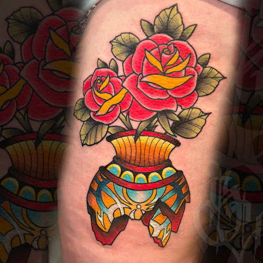 Explore grandmother tattoos ideas, creative tattoo ideas in Camp Hill, available at Camp Hill Collective Tattoo and PMU