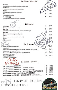 Menu / carte de Le Gardenie - Pizzeria à Sestri Levante