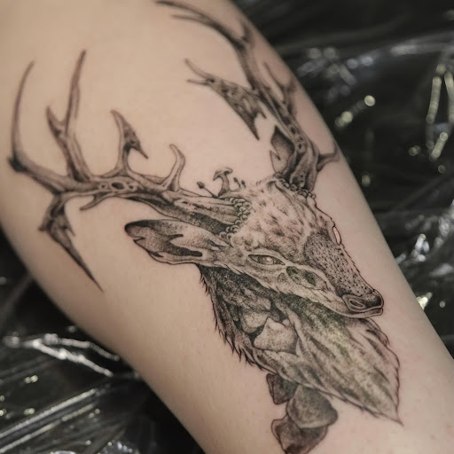 Explore number 3 tattoo ideas, creative tattoo ideas in Spokane, available at Fortunata Tattoo Studio