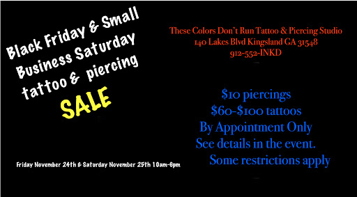 Explore concert tattoo ideas, creative tattoo ideas in Kingsland, available at These Colors Dont Run Tattoo & Piercing