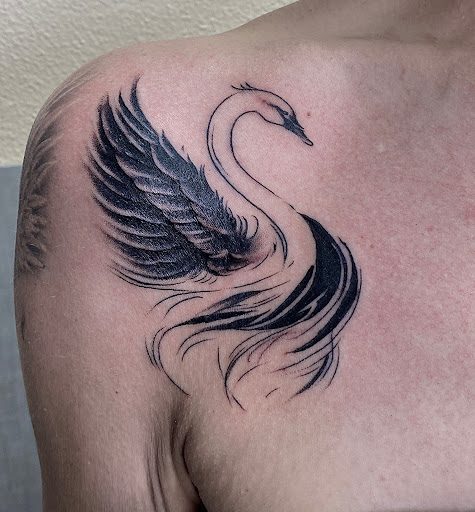 Explore upper arm tattoo ideas for men, creative tattoo ideas in Las Vegas, available at Club Tattoo The Venetian Grand Canal Shoppes