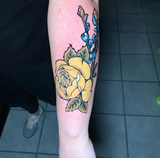Explore germanic tattoo ideas, creative tattoo ideas in Odessa, available at Black Cat Tattoo Company