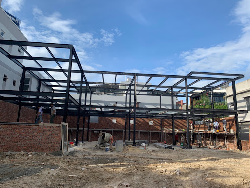 Thi công NHÀ THÉP TIỀN CHẾ TRƯỜNG MINH - Gia công cơ khí cắt khắc cnc ở tại Đà Nẵng