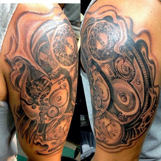 Explore years tattoo ideas, creative tattoo ideas in Huntsville, available at Blacktide Tattoo Co.