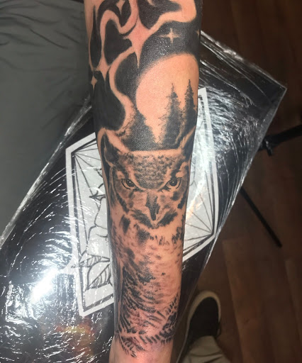 Explore tattoo ideas for daughters name, creative tattoo ideas in Washburn, available at Elevated Vision Tattoo Studio