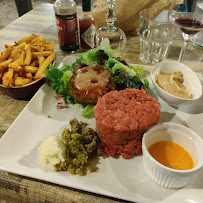 Steak tartare du Restaurant français Restaurant de la Maurette à La Motte - n°16