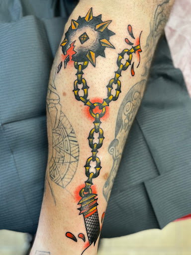 Explore nf tattoos ideas, creative tattoo ideas in New Braunfels, available at COMAL RIVER TATTOO