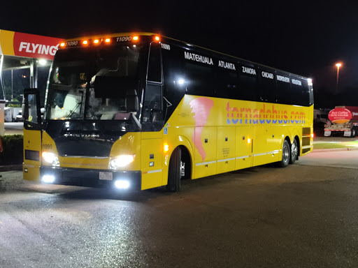 Tornado Bus Company Dallas I-30