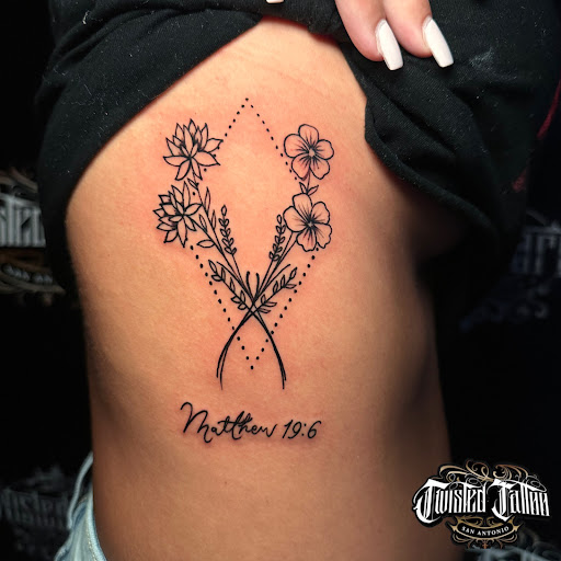 Explore tattoo ideas for military, creative tattoo ideas in San Antonio, available at Twisted Tattoo