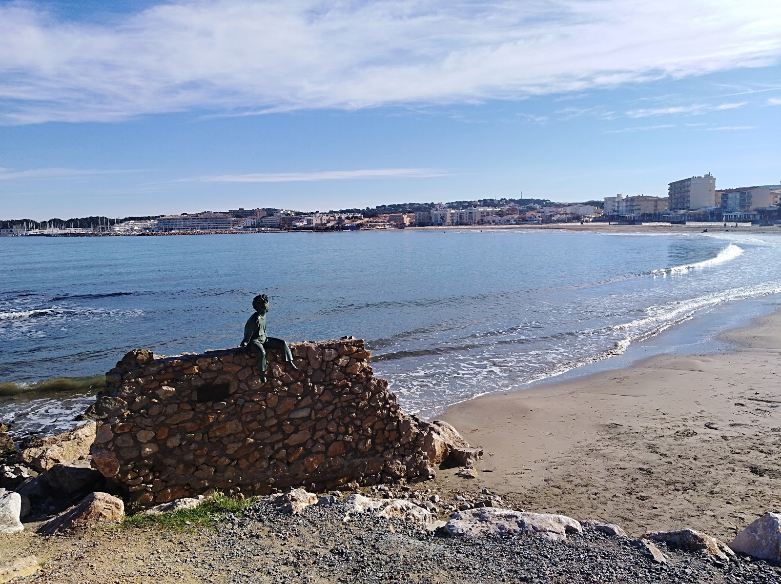 Photo de Platja de Riells avec un niveau de propreté de très propre