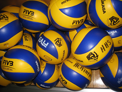 Elson Volley - Volleyball Set, Beach, Portable, Indoor, Outdoor Volleyball Nets, Volleyball Kneepads