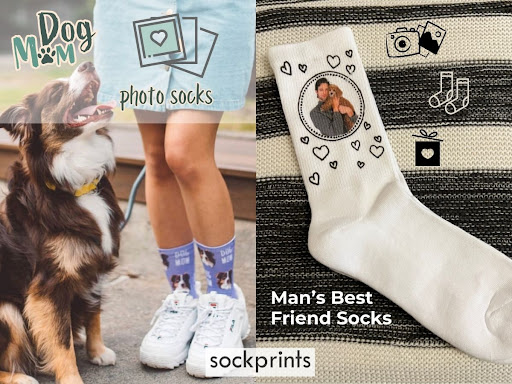 sockprints Custom printed socks and more No minimums image