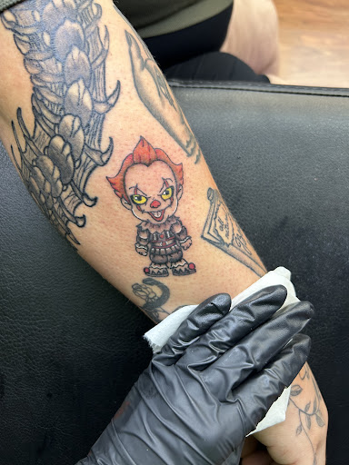 Explore montana tattoo ideas, creative tattoo ideas in Cocoa, available at Rorschach Tattoo Shop and Piercing Studio