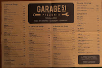 Carte du Bistrot Pizzeria Garage 51 à Gambettola
