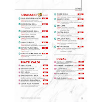 Restaurant de sushis DEMSI VIESTE à Vieste (la carte)