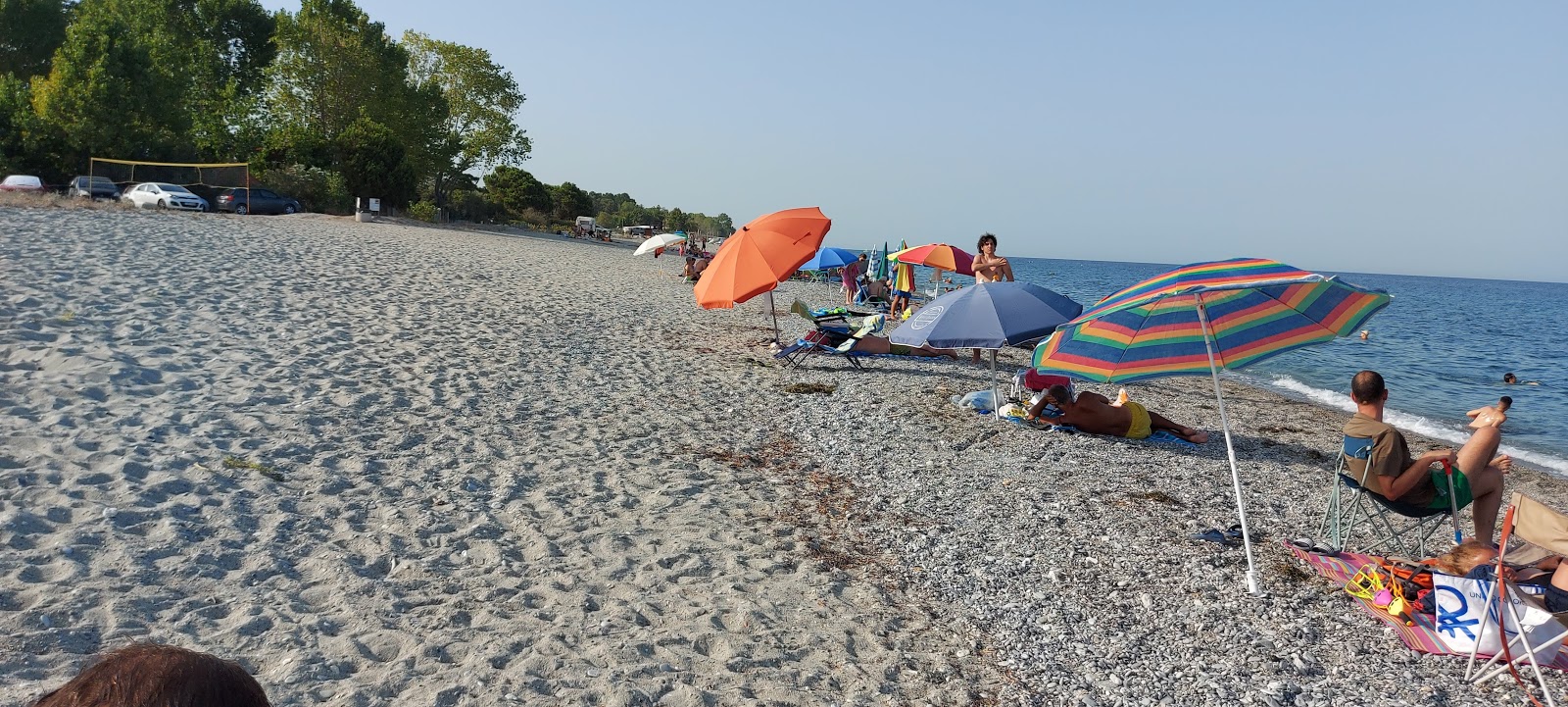 Leptokaria beach II的照片 带有碧绿色纯水表面