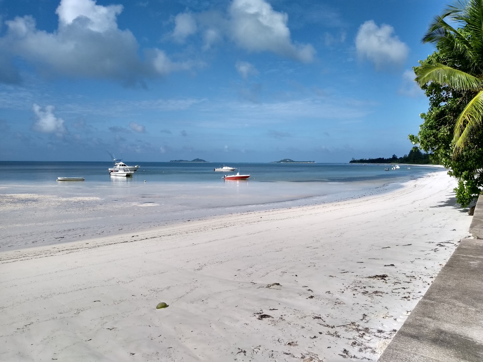 Foto van Grand Anse beach met turquoise puur water oppervlakte