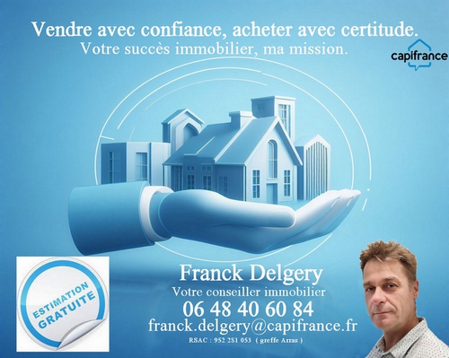 Immobilier - Franck Delgery Capifrance à Beaurains (Pas-de-Calais 62)
