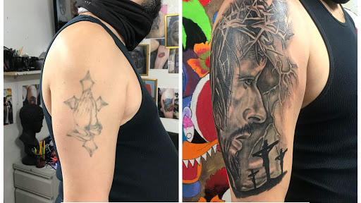 Explore fine line spine tattoo ideas, creative tattoo ideas in Milwaukee, available at West Allis Tattoo & Gallery Tattoo Shop Milwaukee