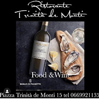 Ristorante Trinità de' Monti à Rome menu