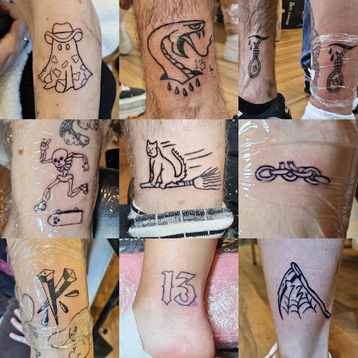 Explore trust none tattoo ideas, creative tattoo ideas in Philadelphia, available at The Dahlia Collective