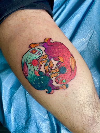 Explore latino tattoo ideas, creative tattoo ideas in Brooklyn, available at Queen of Crowns Tattoo