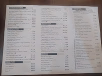 Menu du Ser Bacco à Rome